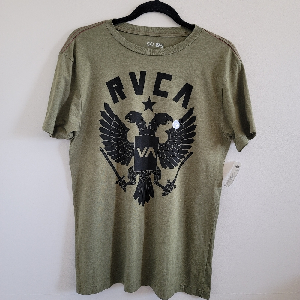 NEW RVCA Graphic T-Shirt size S color Army…
